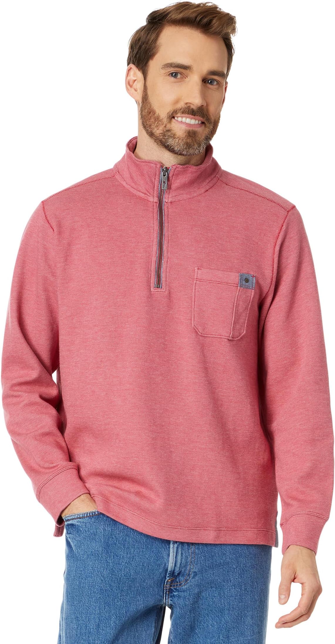 

Толстовка Haystack 1/2 Zip Tommy Bahama, цвет New Red Sail