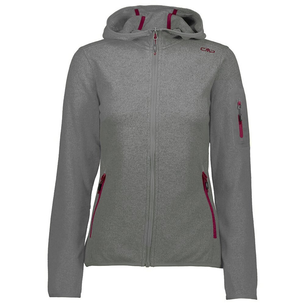 

Куртка CMP 39H5496 Fix Hooded Fleece, зеленый