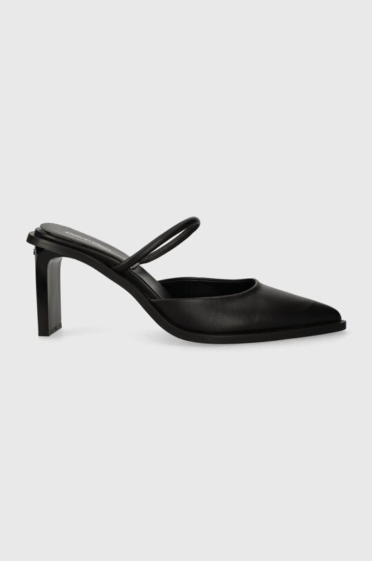 

Шлепанцы MULE с подкладкой Calvin Klein, черный
