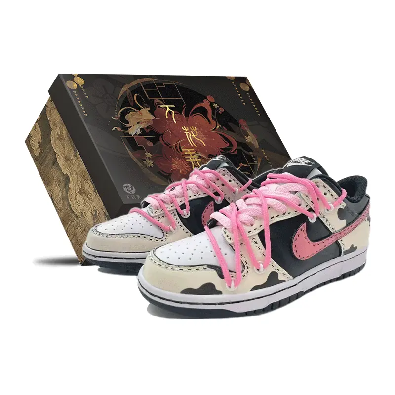 

Кроссовки для скейтбординга Dunk женские, низкие, розовые Nike