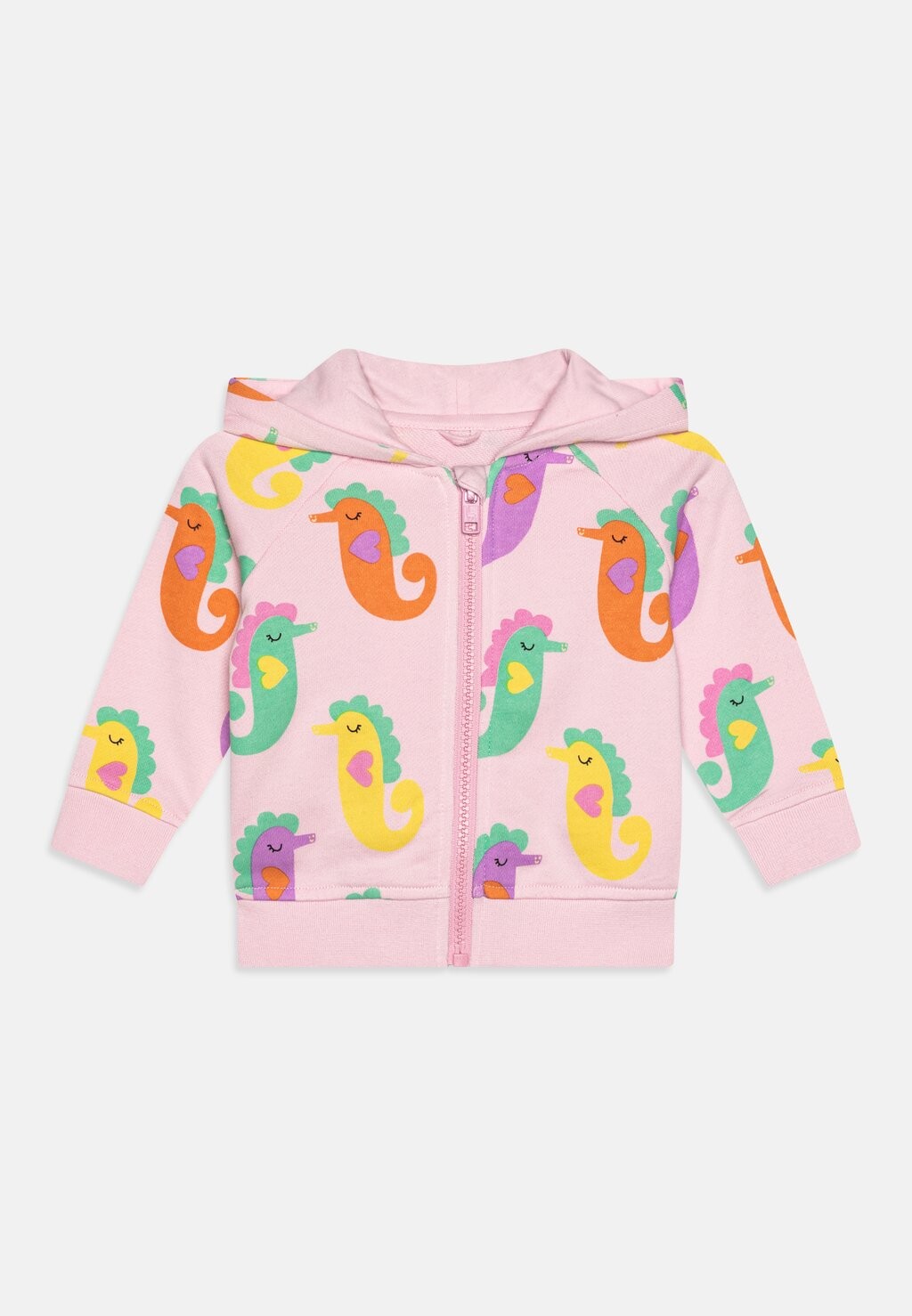 Толстовка BABY GIRL PRINTED SEAHORSES Stella McCartney Kids, цвет rose