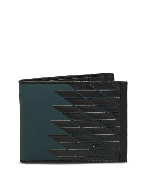 

Кожаный двойной бумажник Alpha SLG Tumi, цвет Green