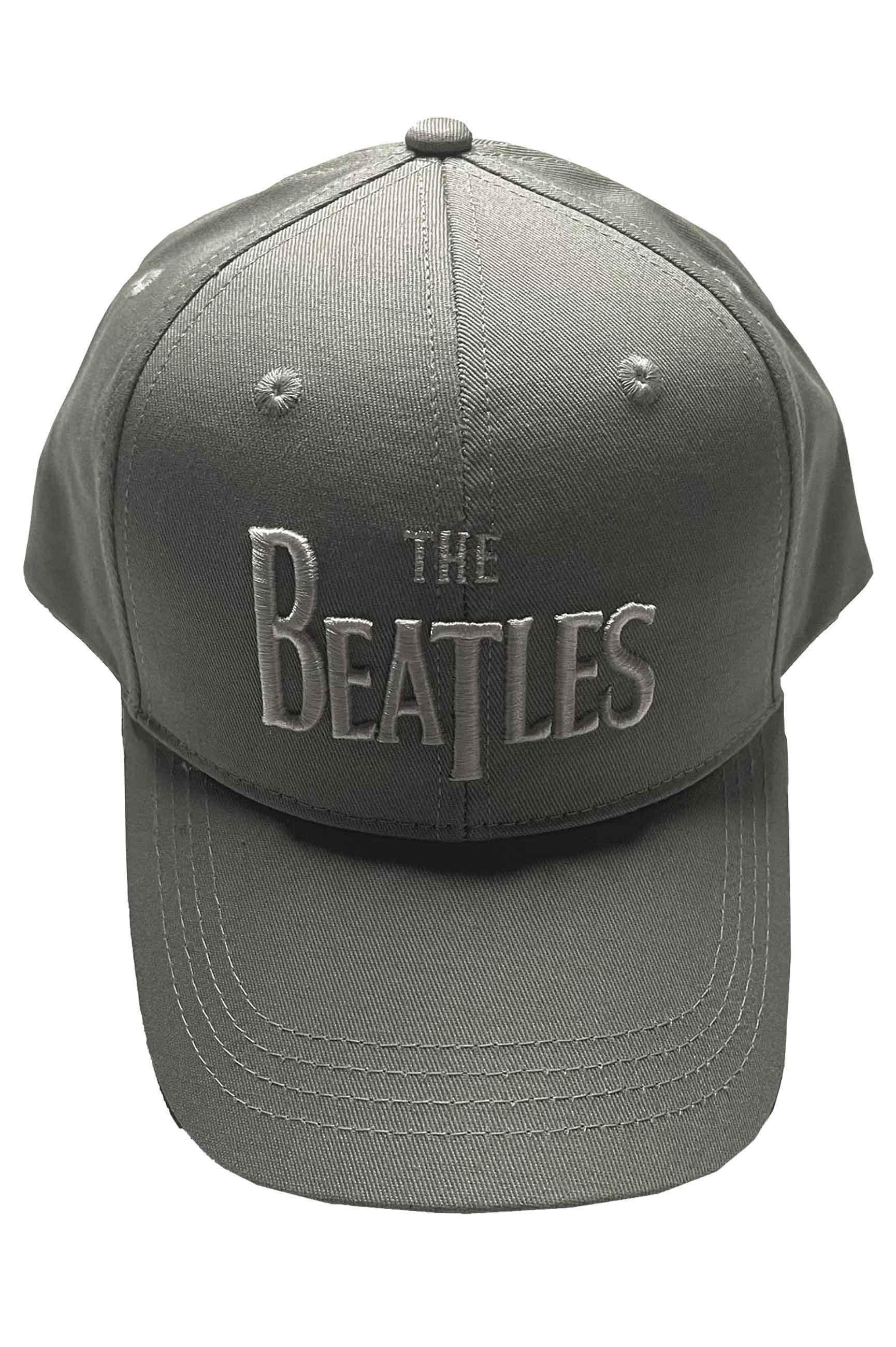 Классическая бейсболка с Т-образным ремешком и логотипом на спине Beatles, зеленый