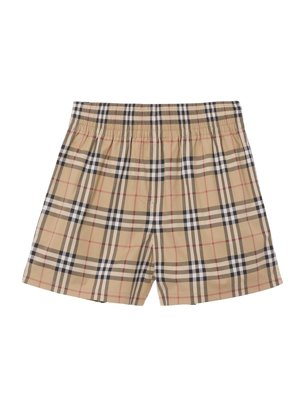 

Шорты в клетку Audrey Burberry, бежевый