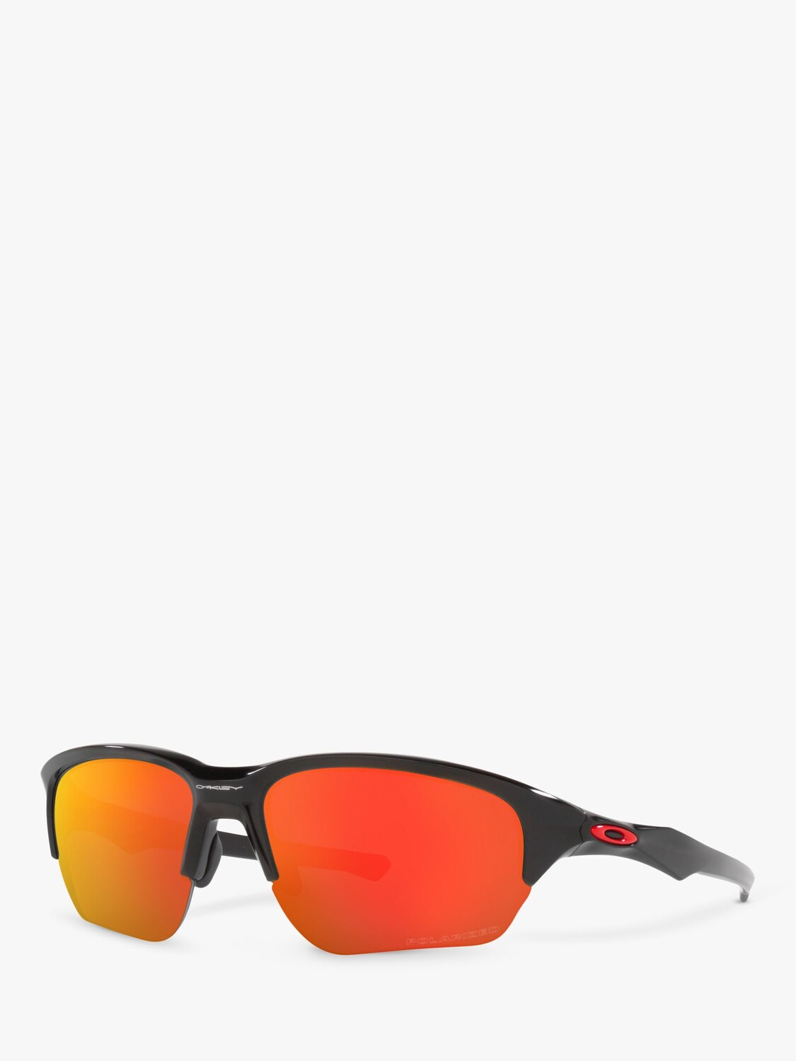 

Мужские поляризационные прямоугольные солнцезащитные очки Oakley OO9363 Flak Beta, полированный черный/оранжевый
