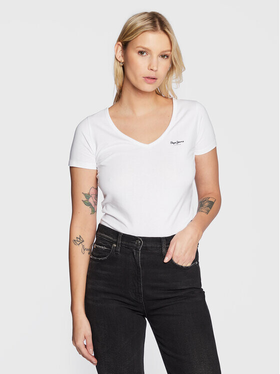 

Футболка стандартного кроя Pepe Jeans, белый