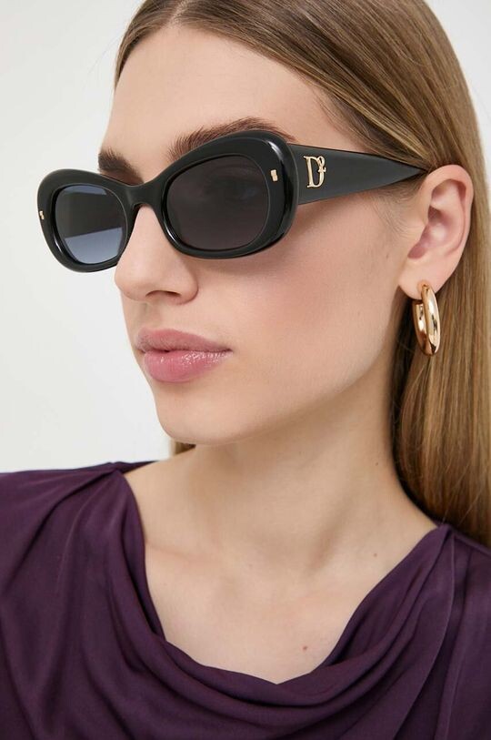 

Солнцезащитные очки DSQUARED2 Dsquared2, черный