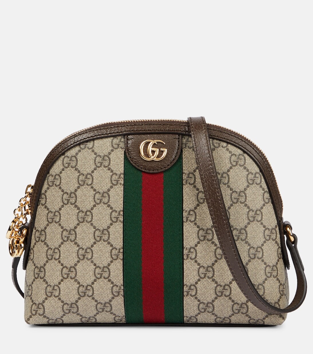 

Маленькая сумка через плечо Ophidia GG Gucci, разноцветный