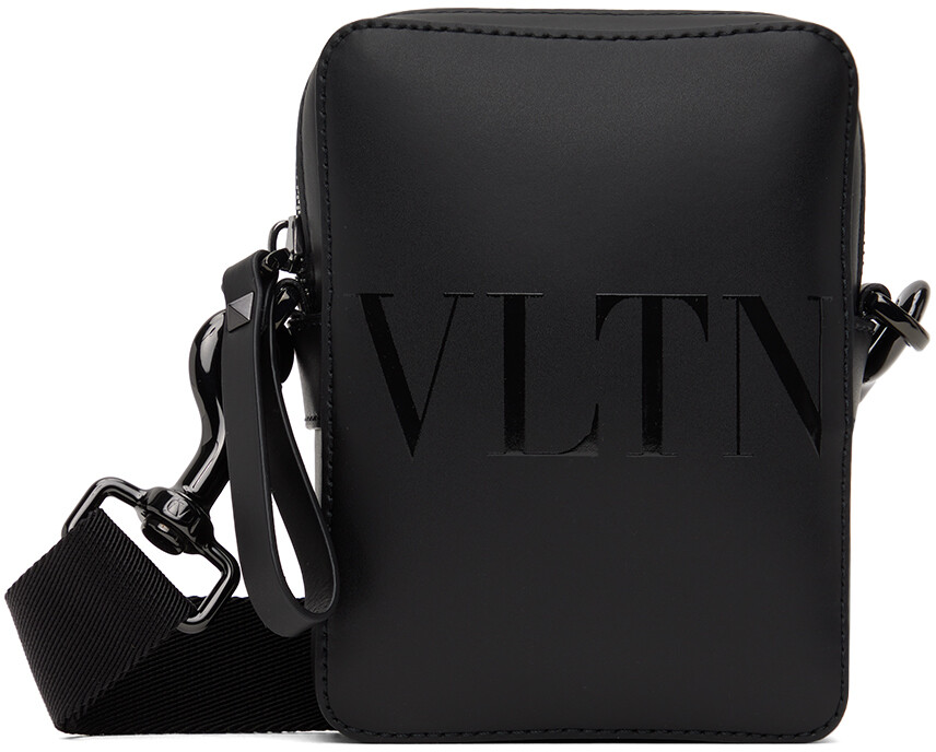 

Маленькая черная сумка через плечо VLTN Valentino Garavani, цвет Nero