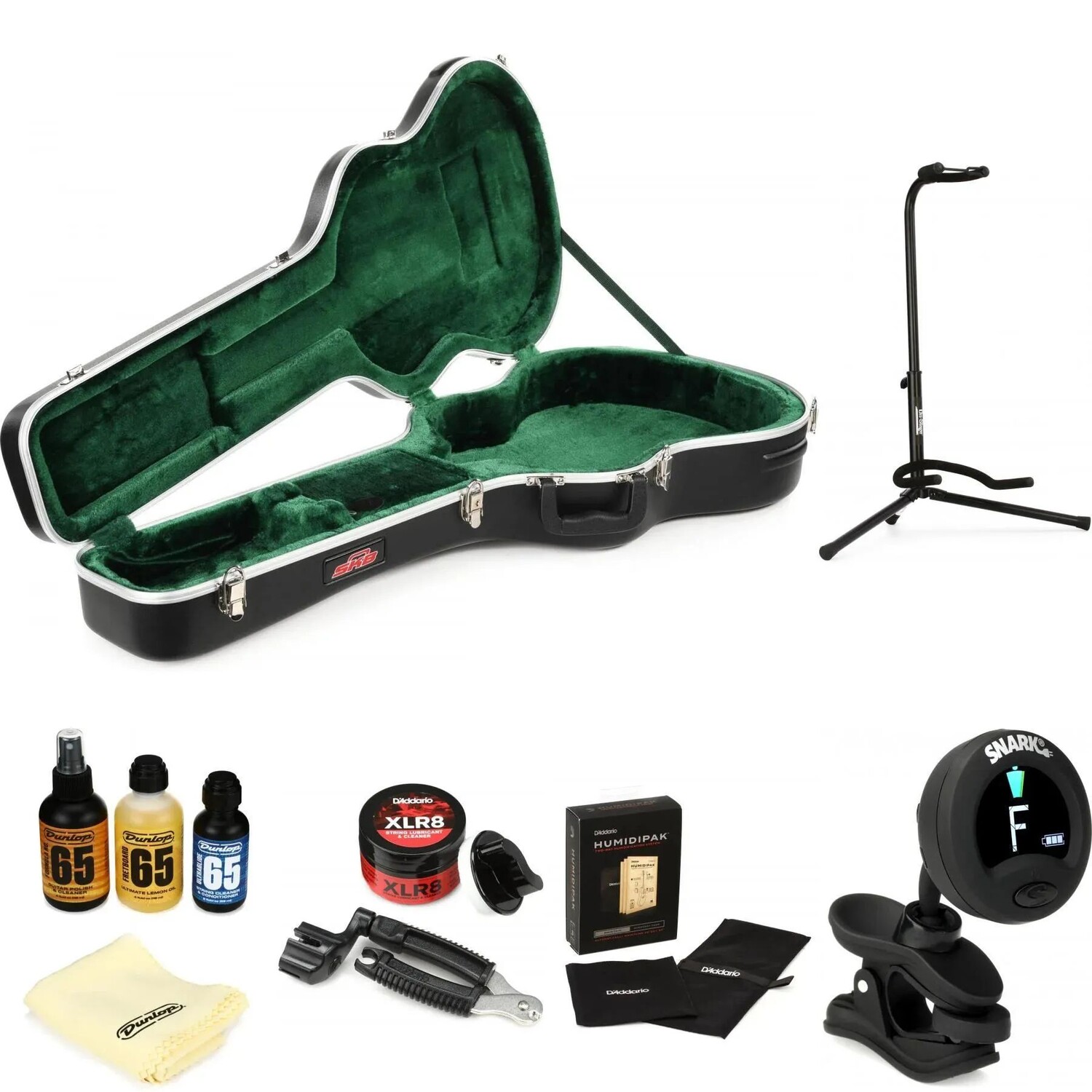 

SKB 1SKB-3 Тонкий чехол для акустической/классической гитары эконом-класса, набор средств для ухода