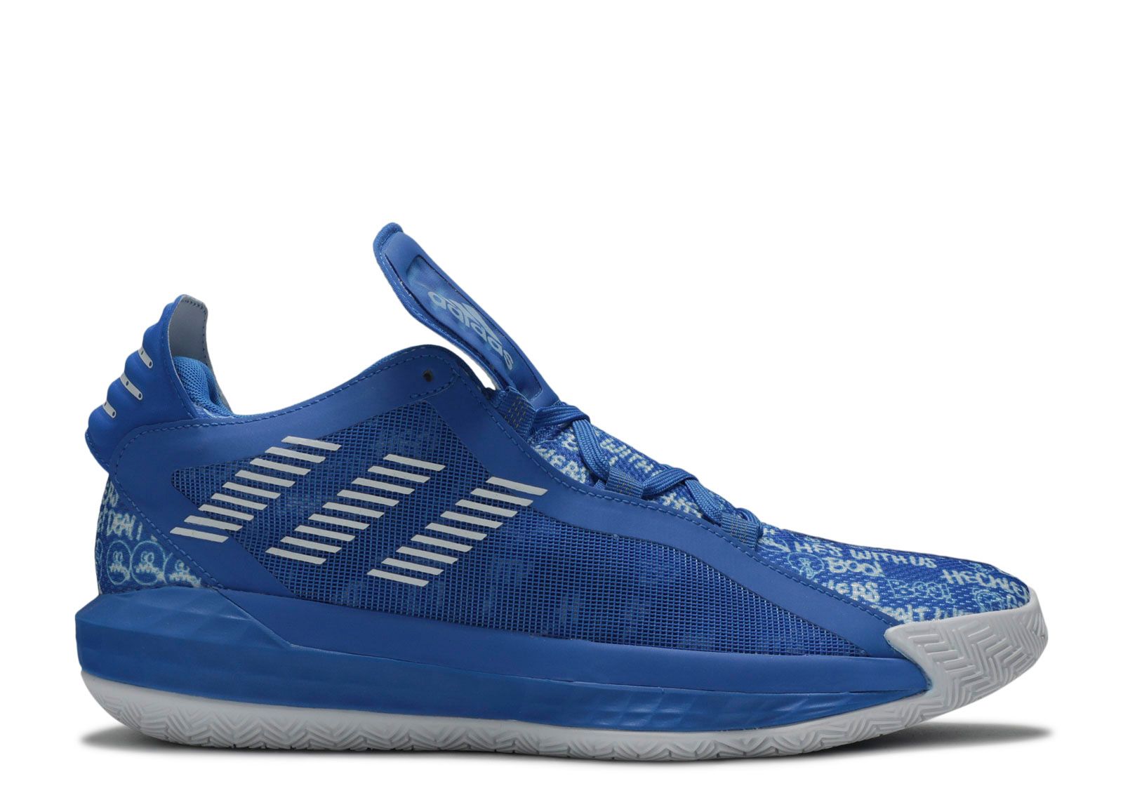 Кроссовки adidas Dame 6 'Glow Blue', синий