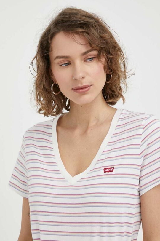 

Хлопковая футболка Levi's, белый