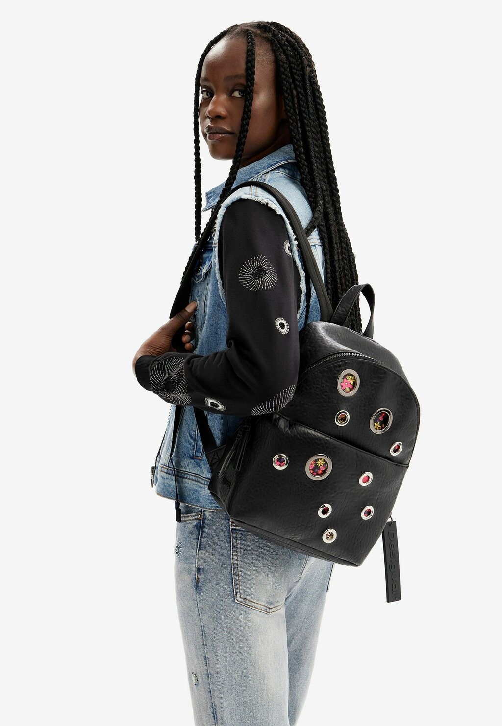

Рюкзак SMALL CIRCLES Desigual, черный