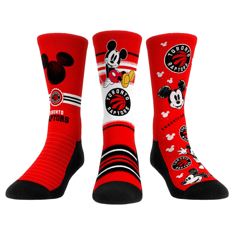 

Комплект носков Rock Em Socks Toronto Raptors, красный