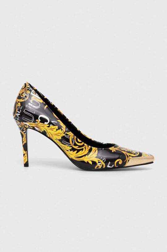 

Скарлетт на высоких каблуках Versace Jeans Couture, черный