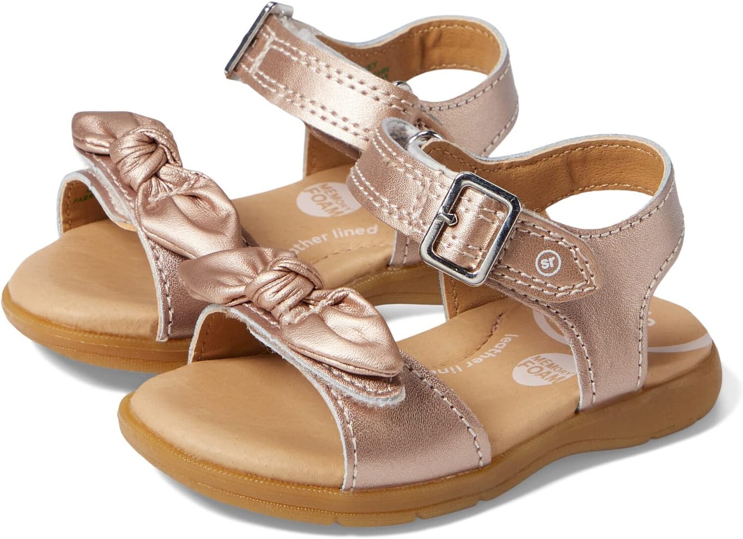 

Сандалии на плоской подошве SR Whitney Stride Rite, цвет Rose Gold