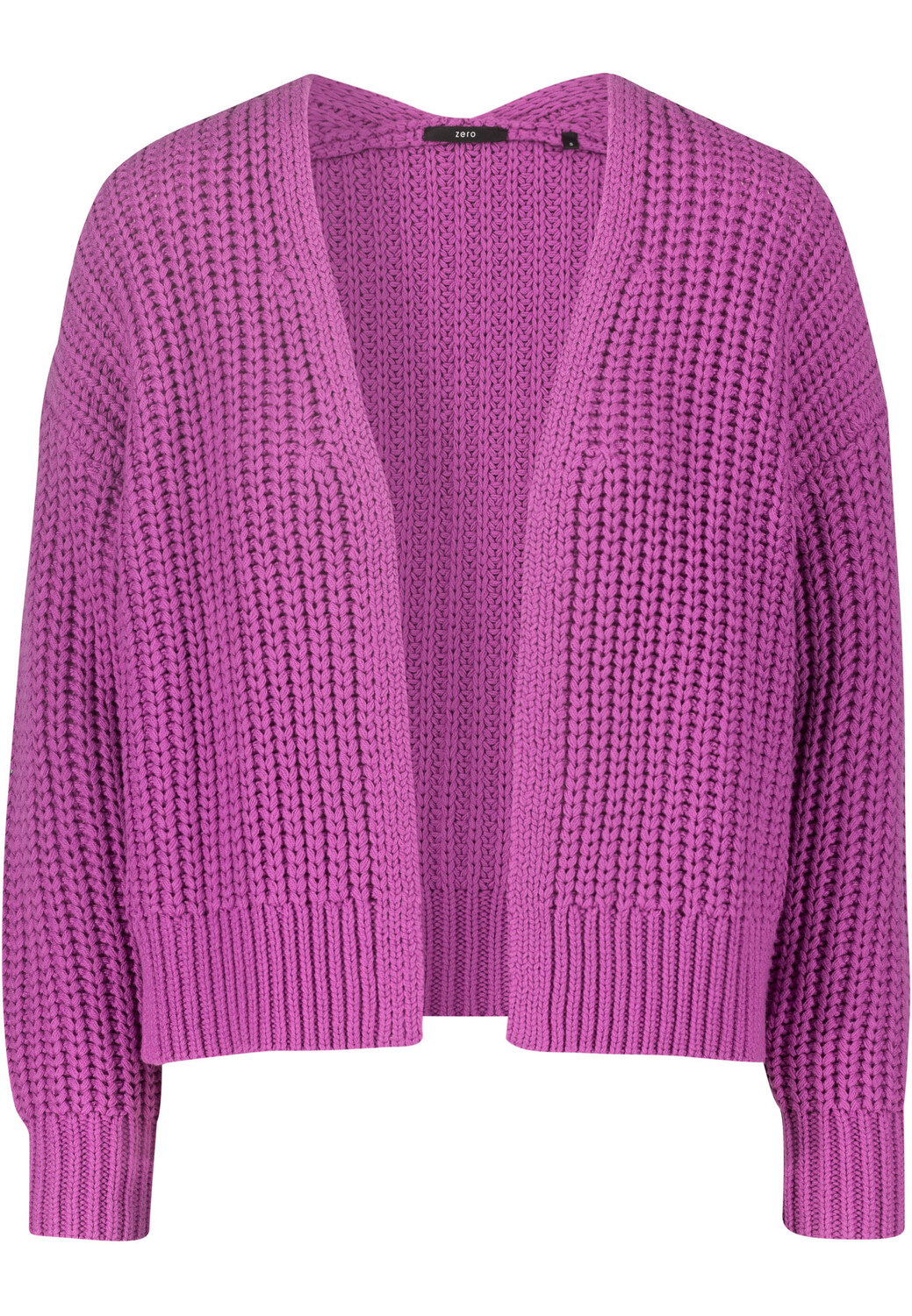 

Кардиган Zero Kurze Grobstrickjacke, цвет Cattleya Orchid
