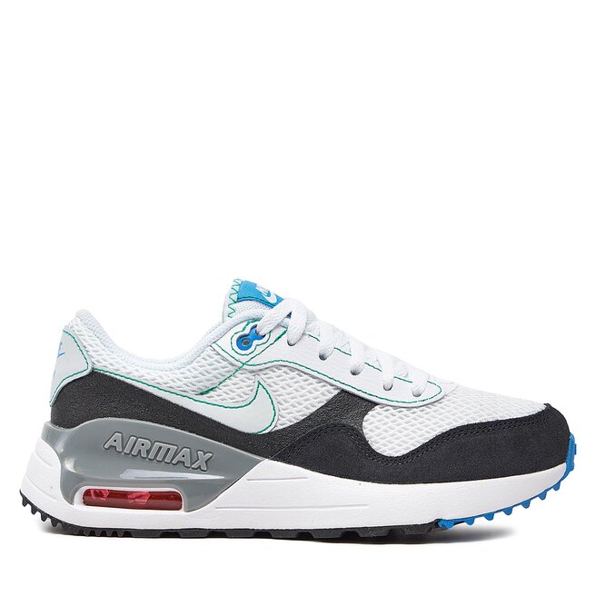 

Кроссовки Nike Air Max Systm (GS) DQ0284 107 White/Pure Platinum/Black, белый цвет