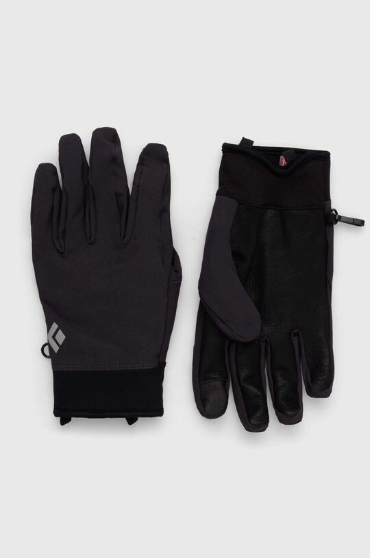

Перчатки Softshell средней плотности. Black Diamond, серый