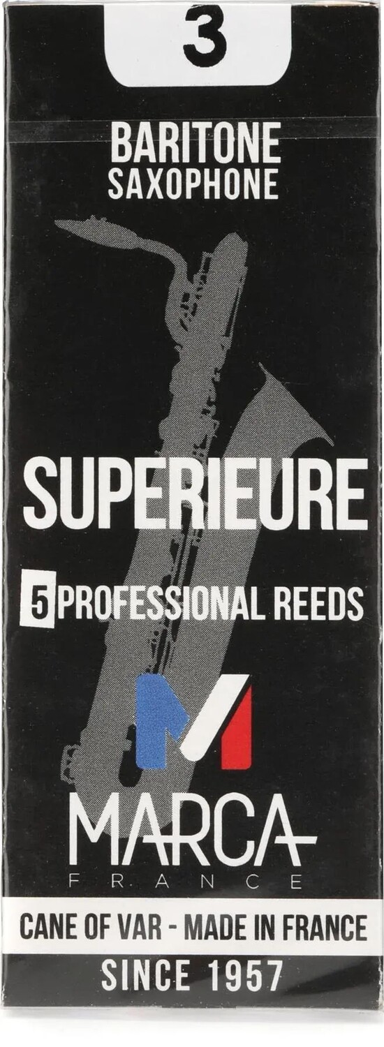 

Трости для баритона-саксофона MARCA MSBSR-3 Superieure — 3,0 (5 шт.)