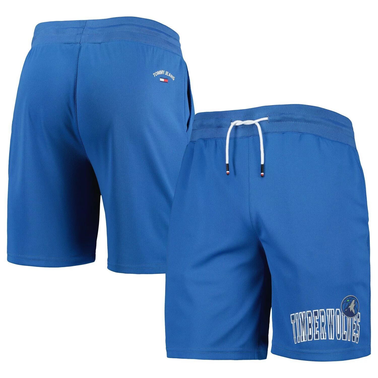 

Мужские баскетбольные шорты Tommy Jeans синие Minnesota Timberwolves Mike Mesh