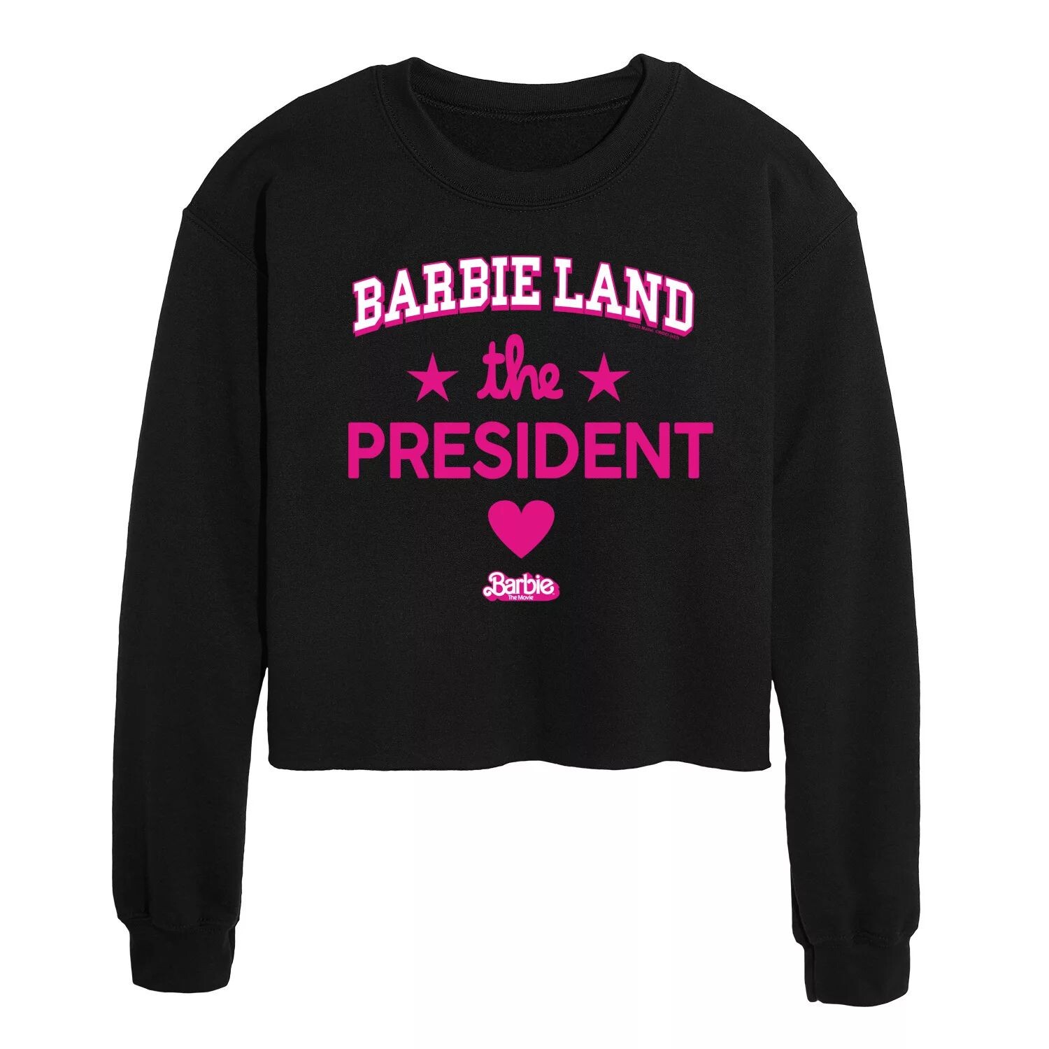 

Футболка с рисунком «Барби The Movie The President» для юниоров Licensed Character, черный