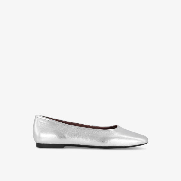 

Балетки jolin classic из металлизированной кожи Vagabond, серебряный