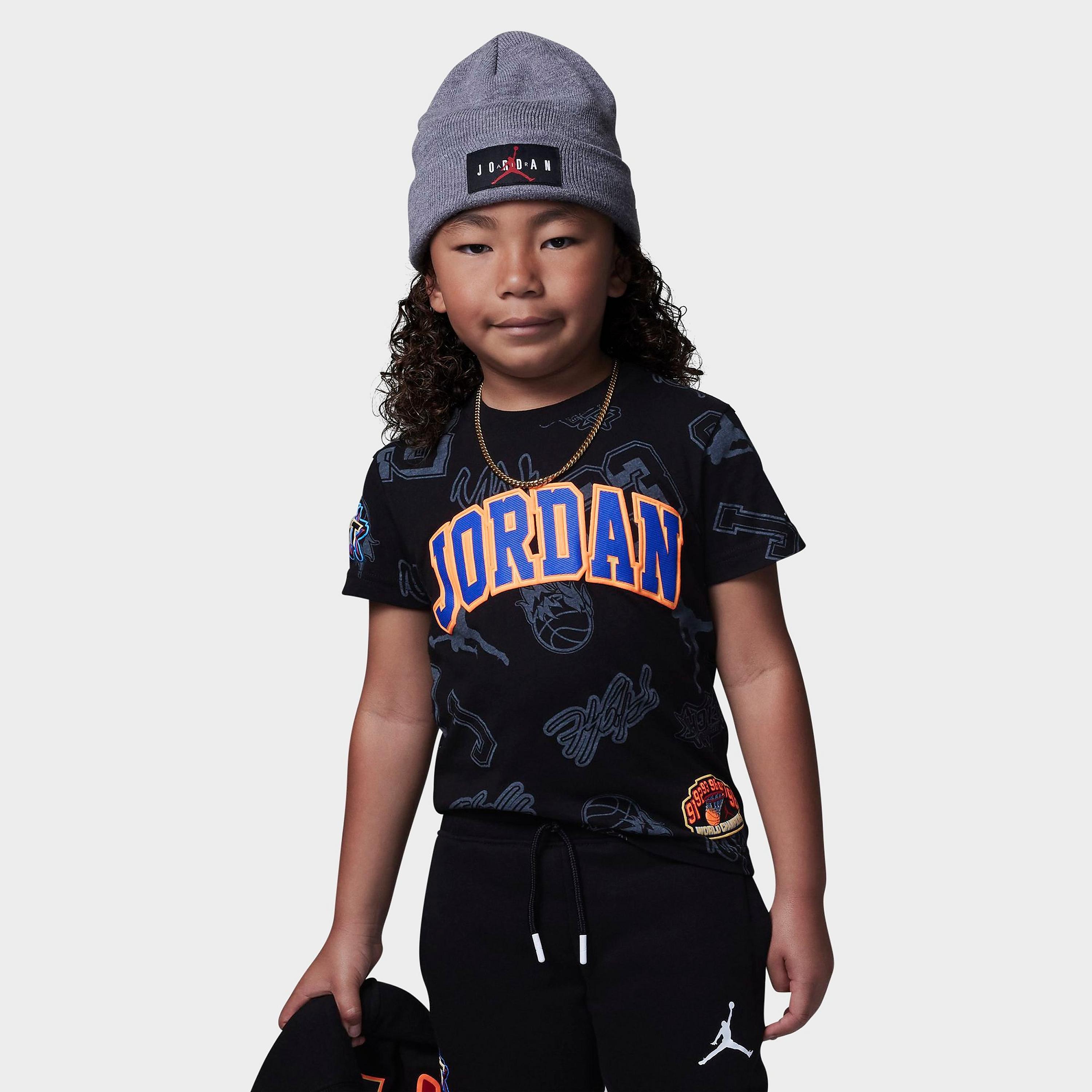 

Футболка Little Kids' Jordan Patch Pack, черный