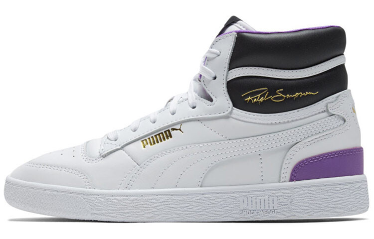 

Puma Унисекс Кроссовки Puma Ralph Sampson для скейтбординга Белый/Фиолетовый