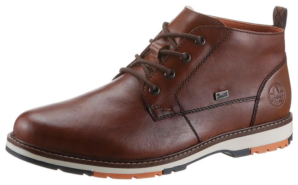 Обувь на шнуровке Rieker, каштановый обувь на шнуровке rieker коричневый