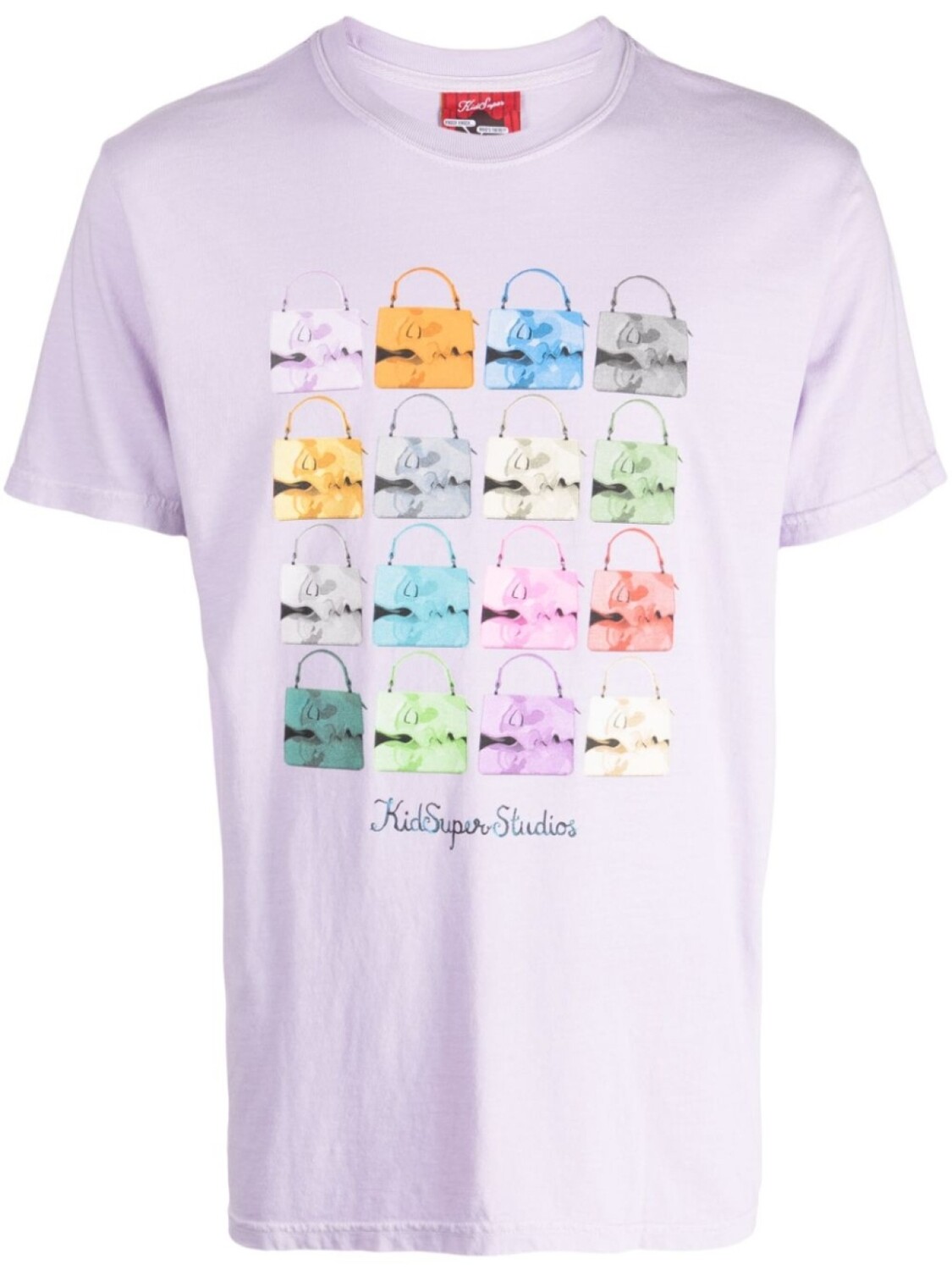 

KidSuper футболка Kissing Bags, фиолетовый