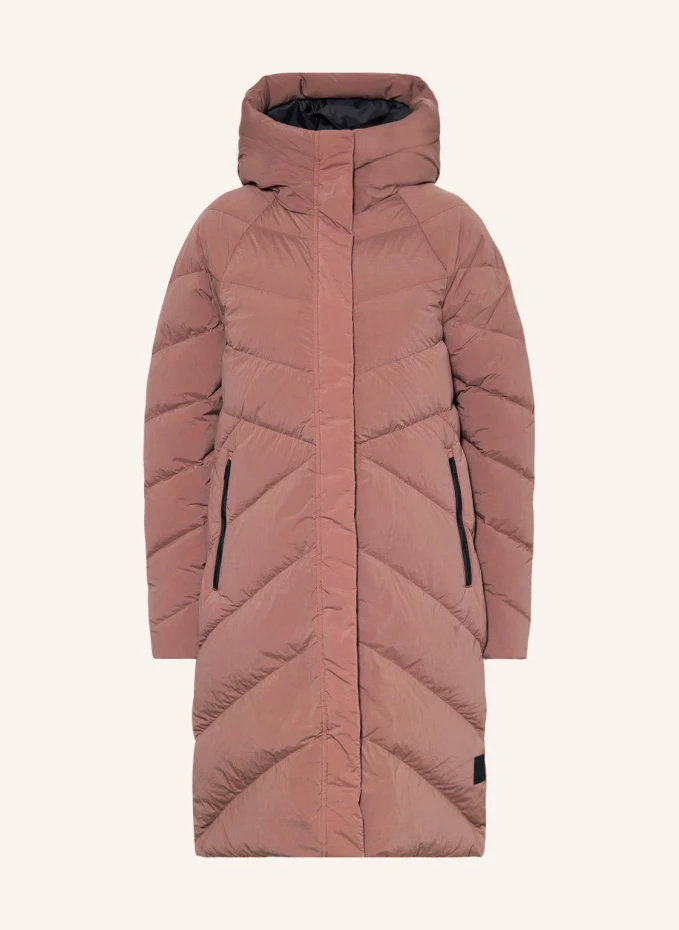 

Пуховик marienplatz Jack Wolfskin, розовый