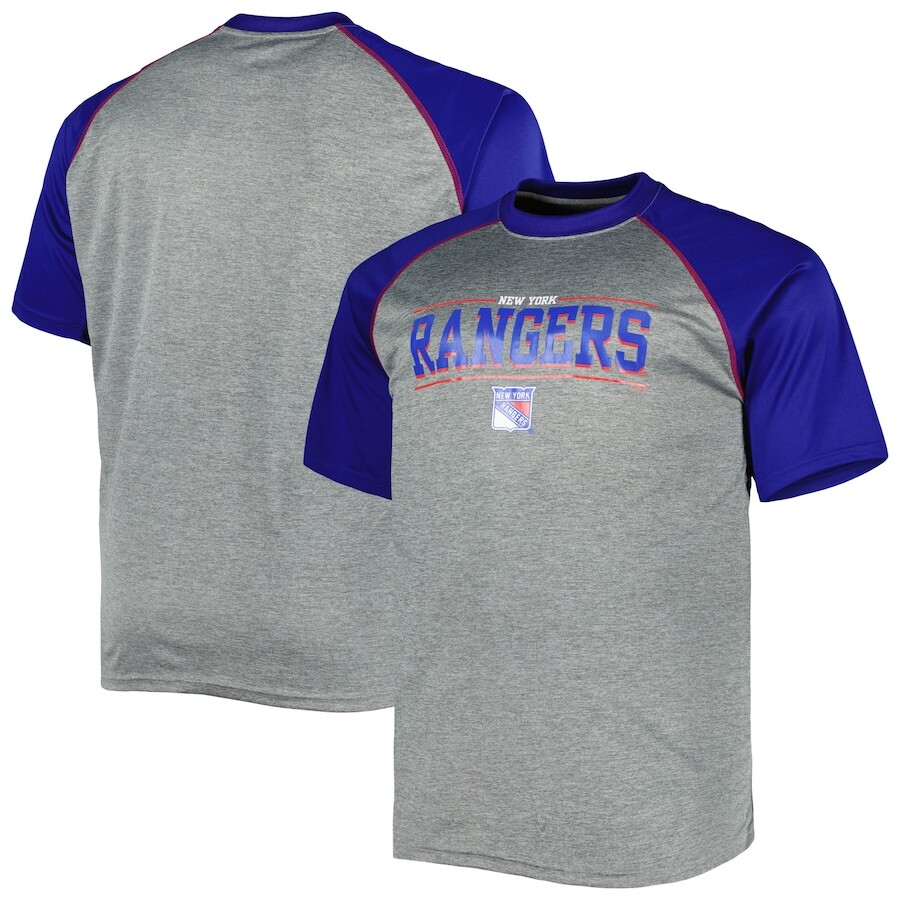 

Футболка с коротким рукавом Profile New York Rangers, серый