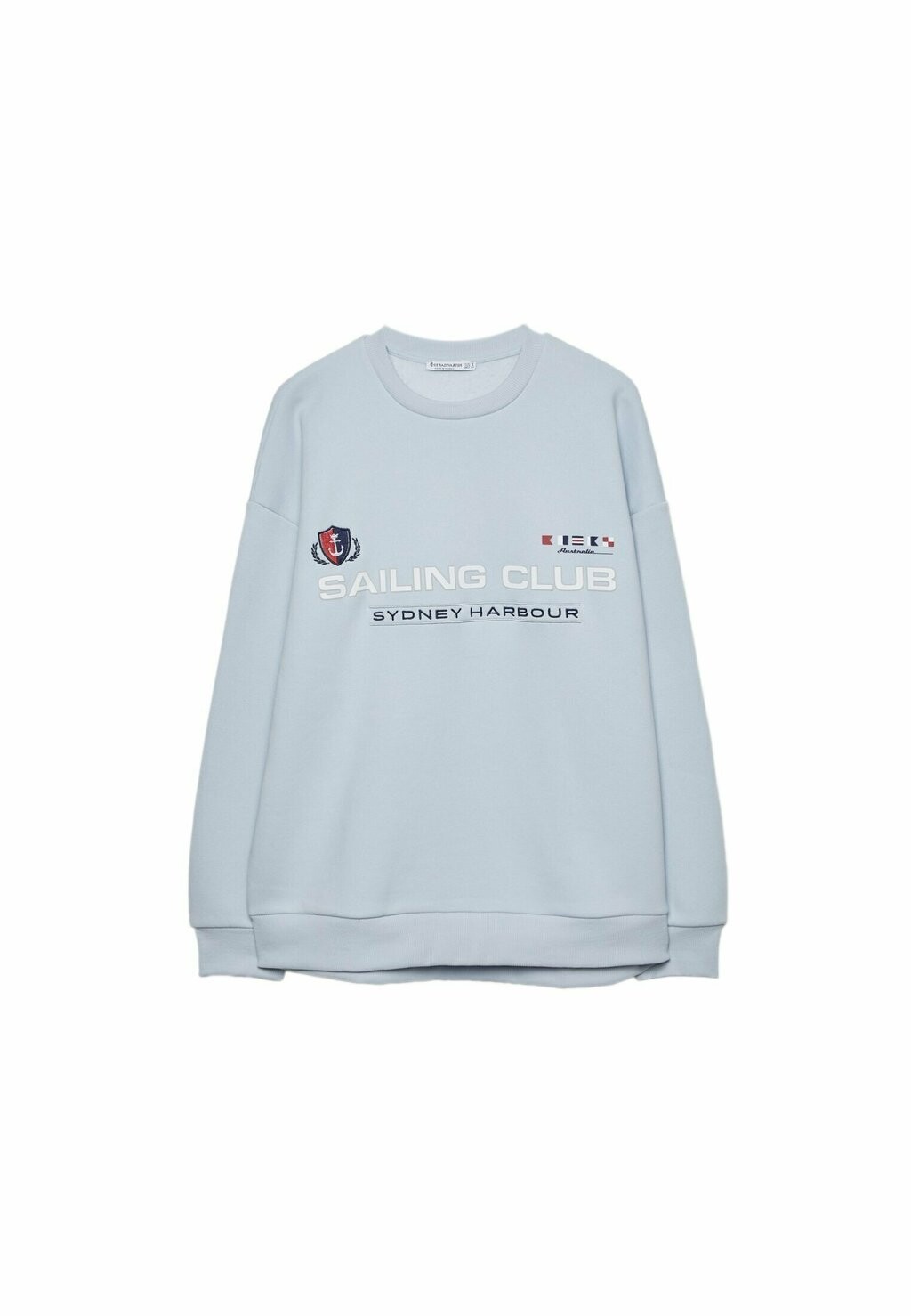 

Толстовка Sailing Stradivarius, цвет light blue