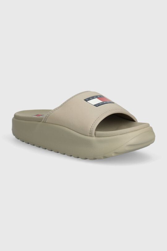 

Шлепки Tommy Jeans, бежевый