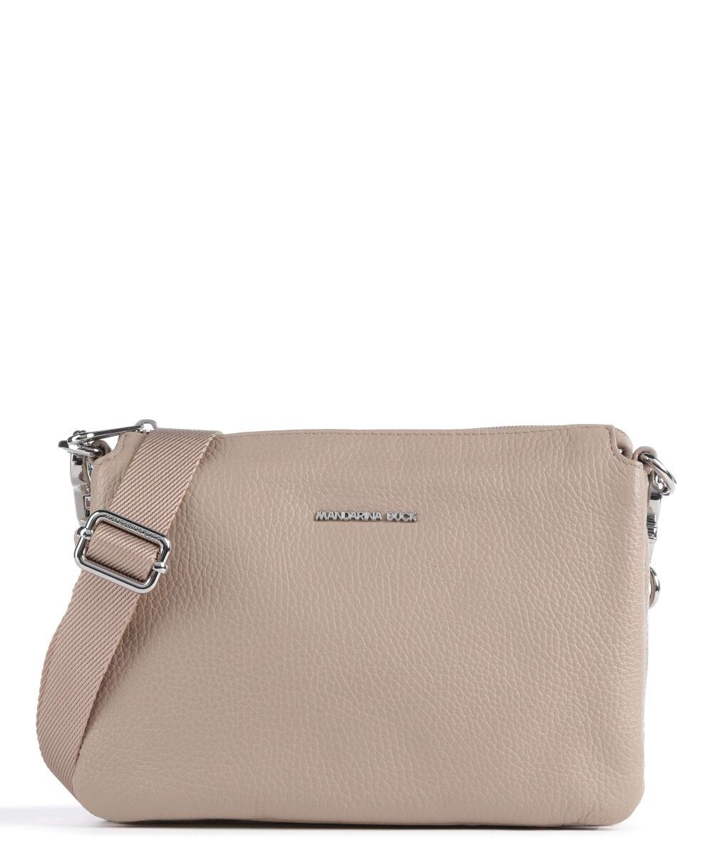 

Сумка через плечо Mellow Leather из зерненой телячьей кожи. Mandarina Duck, коричневый