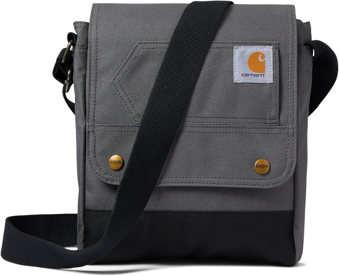 

Сумка через плечо с защелкой Carhartt, серый