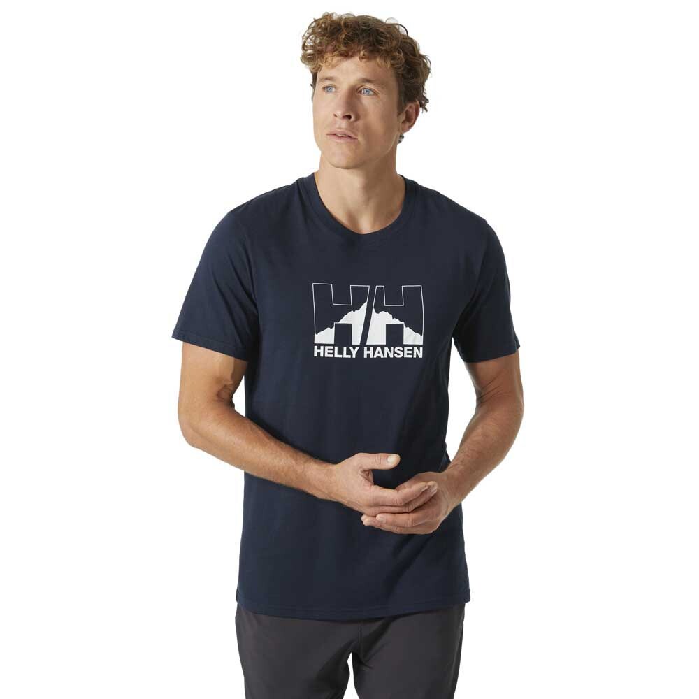 

Футболка Helly Hansen Nord Graphic, синий
