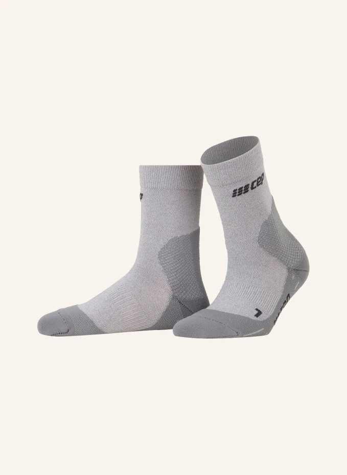 Компрессионные носки для бега в холодную погоду Cep, серый