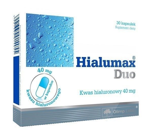 Препарат, поддерживающий поддержание здоровья кожи Olimp Hialumax Duo, 30 шт