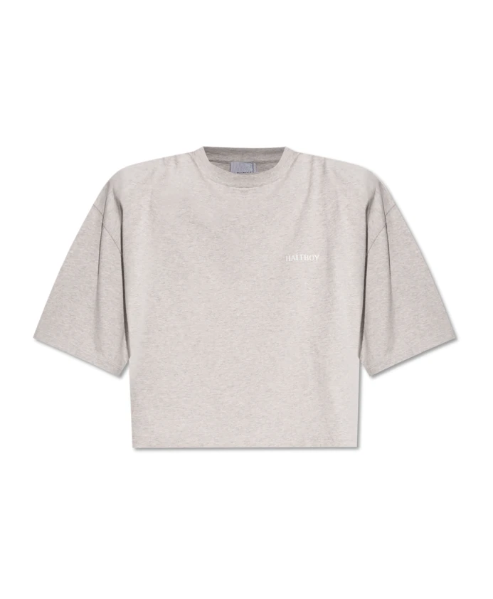 

Футболка с подплечниками Halfboy, серый