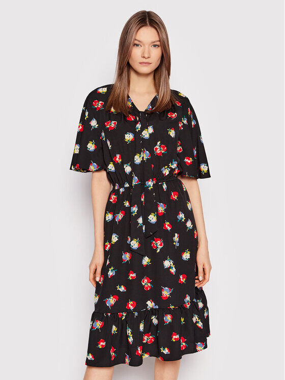 

Летнее платье стандартного кроя Lauren Ralph Lauren, черный