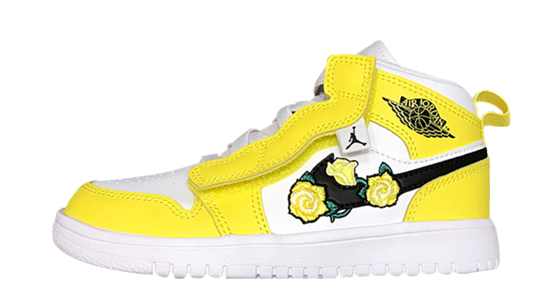 

Air Jordan 1 Mid Alt Bp Vintage Баскетбольные кроссовки Dynamic Yellow