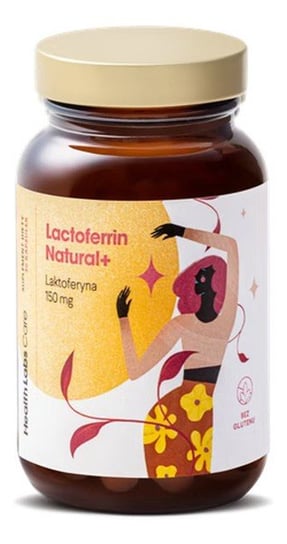 HealthLabs, Lactoferrin Natural+ Lactoferrin, 30 капсул, 150 мг