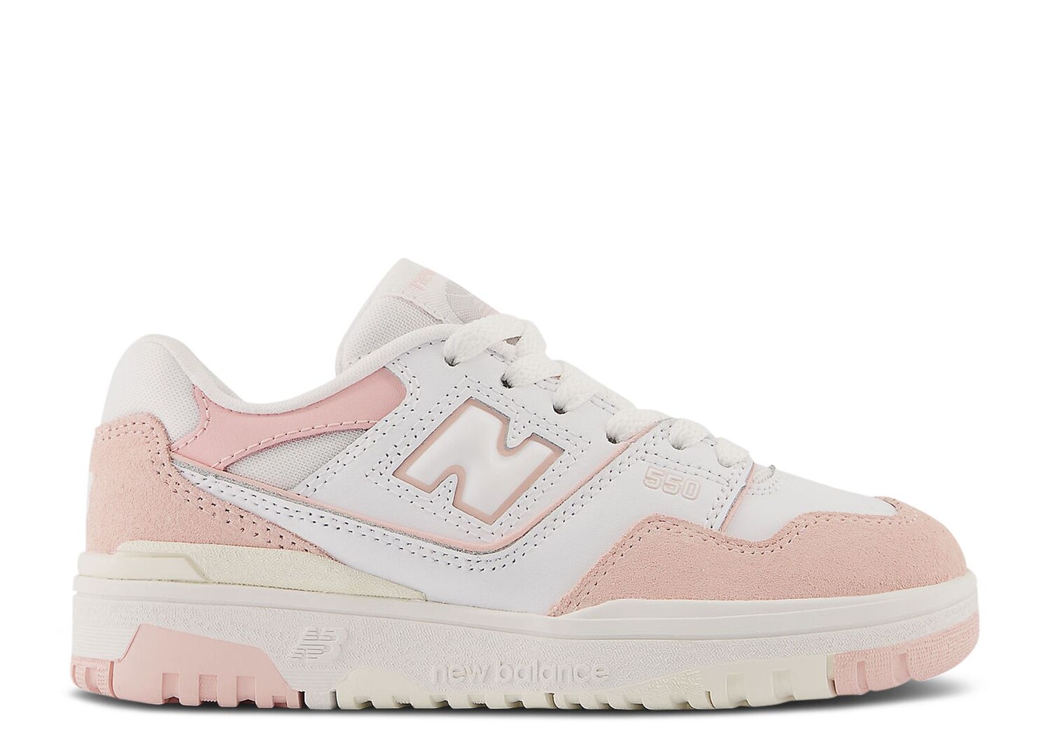 

Кроссовки New Balance 550 Little Kid 'White Pink Haze', розовый