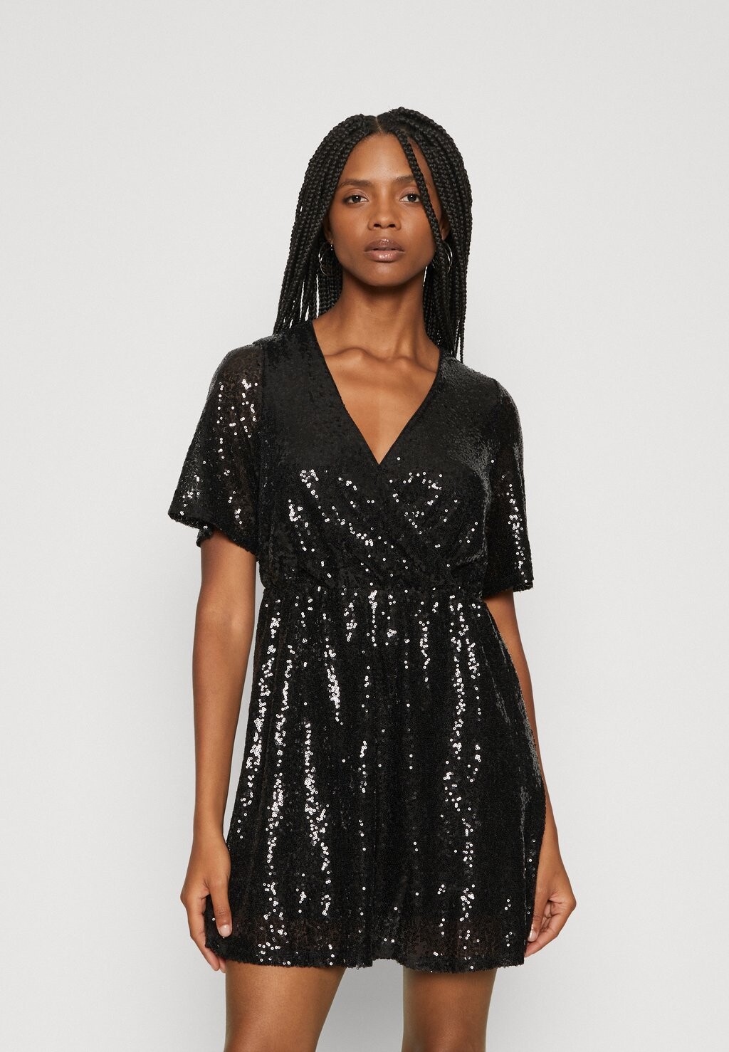 

Коктейльное/праздничное платье VMKAJE 2/4 SHORT DRESS Vero Moda, цвет black