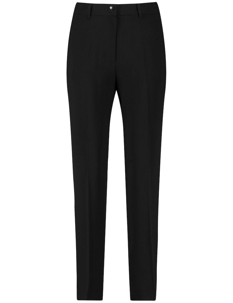 

Брюки Gerry Weber Hose Gewebe verkürzt, черный