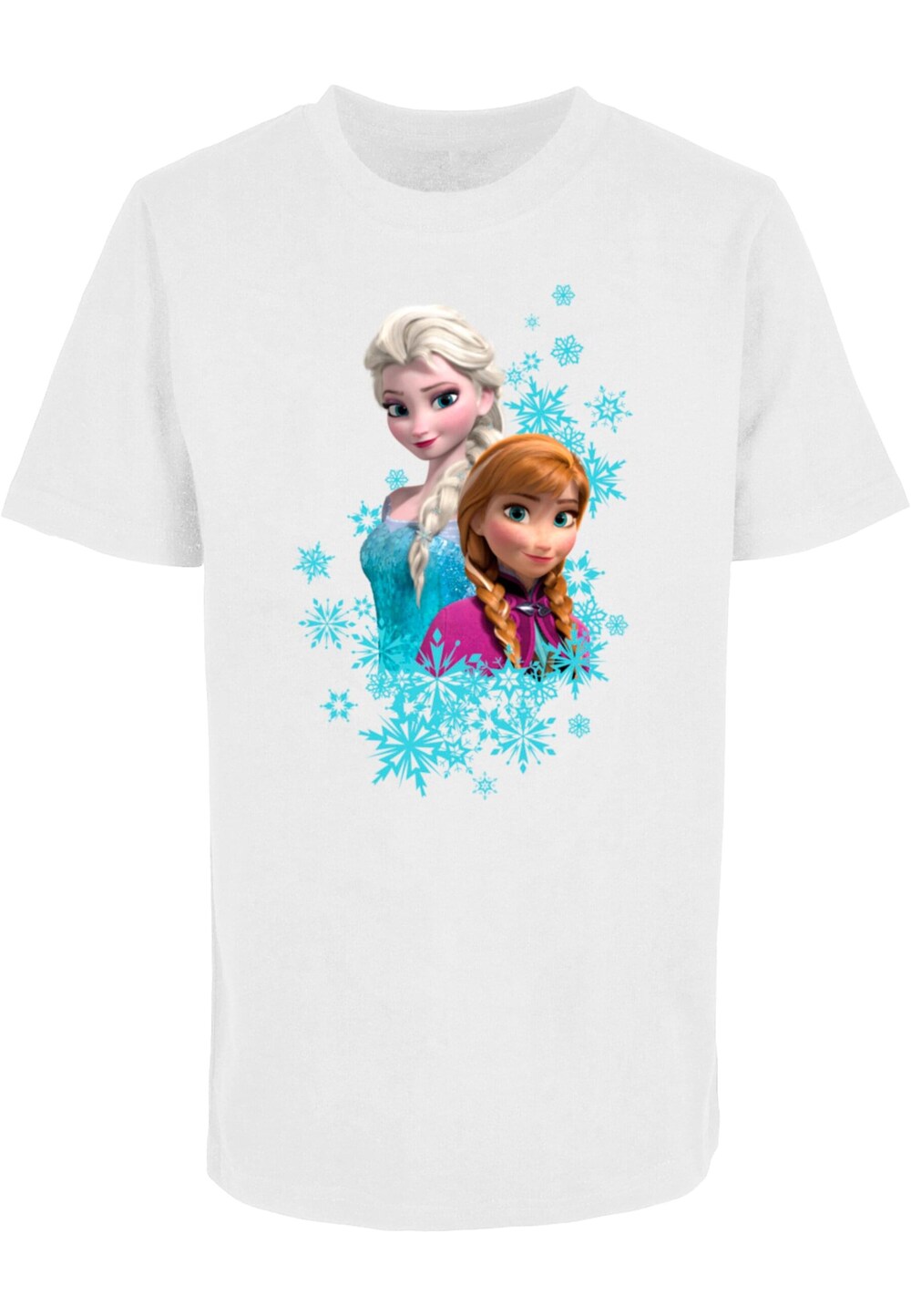цена Рубашка ABSOLUTE CULT Frozen - Elsa And Anna Sisters, белый