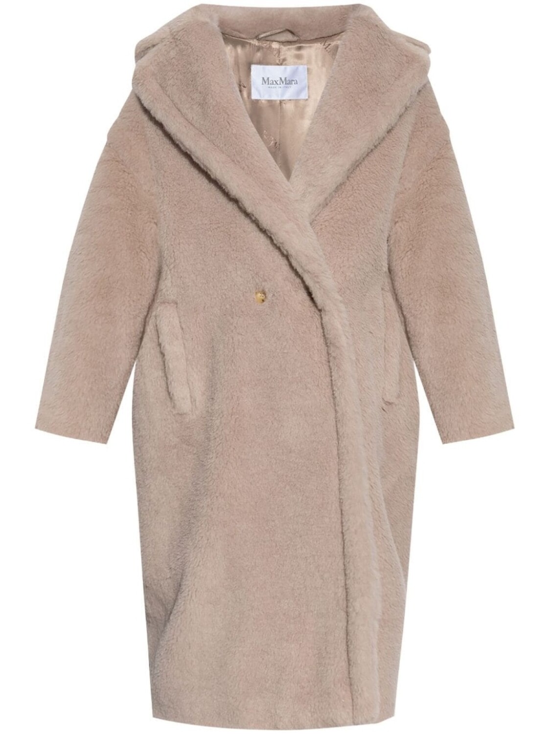 

Max Mara пальто Tedgirl, нейтральный цвет
