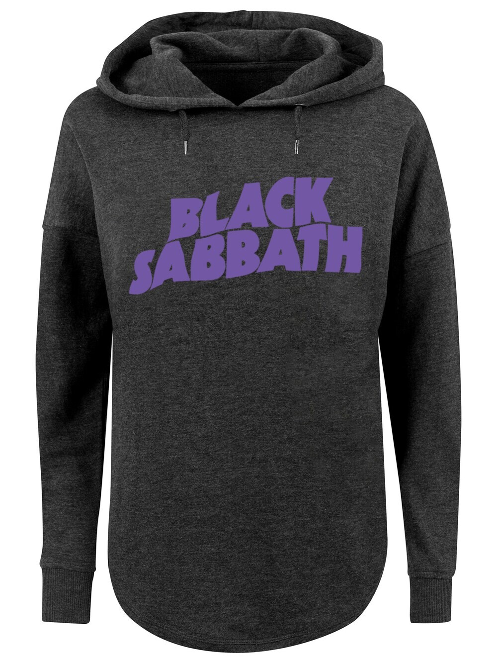 

Толстовка F4Nt4Stic Black Sabbath Heavy Metal Band Wavy Logo Black, темно-серый